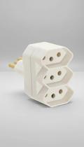 Adaptador Tomada 3 Saídas 2P+T 20A