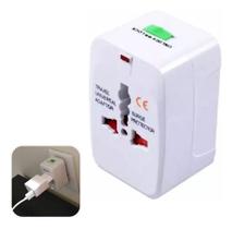 Adaptador Tomada Americana Ásia Europa África Bivolt Viagem