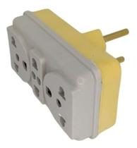 Adaptador Tomada Benjamim Kz3 Elétrico 110v 220v 10 Unidades Adaptador Tomada Benjamim Kz3 Elétrico 110v 220v 10 Unidades