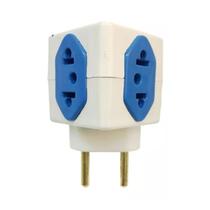 Adaptador Tomada Bob Esponja Cubo 4 Tomadas 1 Entrada 20a 110v/220v
