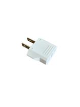 Adaptador Tomada Branco Americano Brasileiro X Chato - para viagem Adaptador Tomada Branco Americano Brasileiro X Chato - para viagem