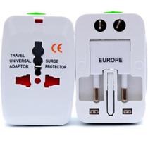 Adaptador Tomada Conversor Carregador Universal Padrão 150 Países Viagem Bivolt Energia Global - Jodi Adaptador Tomada Conversor Carregador Universal Padrão 150 Países Viagem Bivolt Energia Global - Jodi