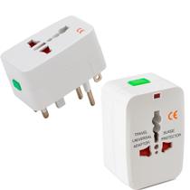Adaptador Tomada Conversor Carregador Universal Padrão 150 Países Viagem Bivolt Energia Global