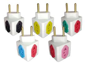 Adaptador Tomada Cubo 10a/20a 250v Universal 110V/220V
