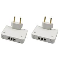 Adaptador Tomada Pino Benjamin Bob Articulado 3 Saídas 20a