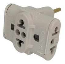Adaptador Tomada Plug Benjamim T Elétrico 110v 220v 5 Unidades Adaptador Tomada Plug Benjamim T Elétrico 110v 220v 5 Unidades