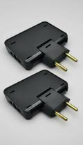 Adaptador Tomada T Articulado 3 Saídas 10A/20A 2un
