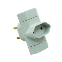 Adaptador Tomada T Universal 2 Pinos 10a Plug Benjamin