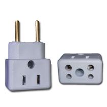 Adaptador Tomada Tipo Bob Esponja Branco 10a e 20a Cod 100 Adaptador Tomada Tipo Bob Esponja Branco 10a e 20a Cod 100
