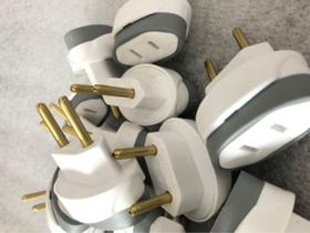 Adaptador tomada universal 110V 220V 5A 10A 15A 16A 20A