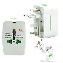 Adaptador Tomada Universal Internacional Uk Eua Europa Ásia - Home Goods