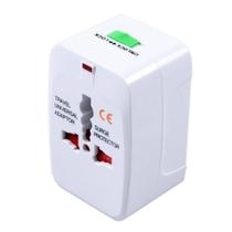 Adaptador Tomada Universal Internacional Uk EUA Europa Asia