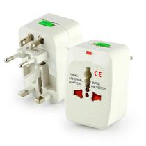Adaptador Tomada Universal Internacional Uk Eua Europa Asia