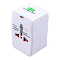 Adaptador Tomada Universal Padrão Internacional 150 Países Viagem Bivolt