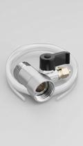 Adaptador Torneira 1/2 p/ 1/4 c/ Registro + Mangueira 5m