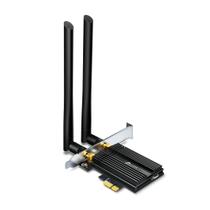 Adaptador TP-Link PCI Express Wi-Fi 6 AX3000 com Bluetooth 5.2 Preto