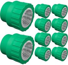 Adaptador Trans F/F Ppr 25mm x 3/4"pol 10 Peças Krona