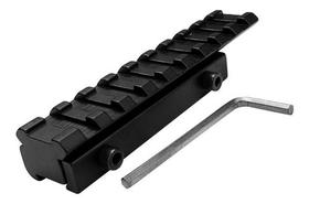 Adaptador Trilho 11mm P/ 20mm Luneta Red Dot Enter Adventure