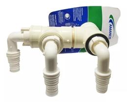 Adaptador Triplo Maquina Lavar Louças Tanquinho Esgoto 40 - 350725K230 Adaptador Triplo Maquina Lavar Louças Tanquinho Esgoto 40 - 350725K230
