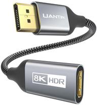 Adaptador UANTIN 8K DisplayPort 1.4 para HDMI 2.1 4K 120Hz