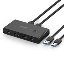 Adaptador Ugreen de 4 Portas USB 3.0 para Switch e Mouse