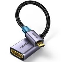 Adaptador UGREEN Micro HDMI para HDMI 4K 3D 1080P para Raspberry Pi