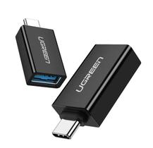 Adaptador Ugreen USB-A 3.0 para USB-C 3.1 US173 - Preto