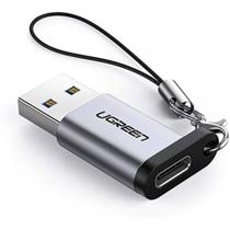Adaptador Ugreen, USB-C para USB 3.0, com Chaveiro, Preto - UG-50533