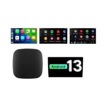 Adaptador Universal 3 Em 1 CarPlay Android 13.0 USB WIFI Para Youtube Netflix TV Box Plug And Play