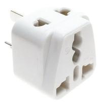 Adaptador Universal Argentina Plug Tomada 100~250 10a/20a - Branco