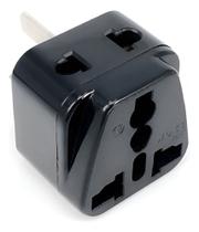 Adaptador Universal Argentina Plug Tomada 100~250 10a/20a - Preto Adaptador Universal Argentina Plug Tomada 100~250 10a/20a - Preto