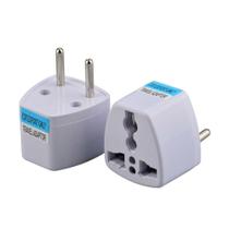 Adaptador Universal Branco AU EUA, UE, Alemão França Coréia Suíça Brasil África do Sul 10A 250V