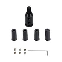Adaptador Universal De Alavanca De Câmbio Manual Em Liga De Alumínio Com Rosca M10x1.5 M12x1.25