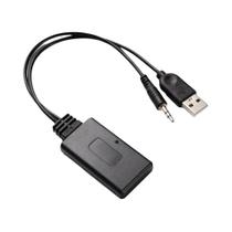Adaptador Universal De Módulo Bluetooth Para Carro 5V AUX-IN Conector De 3.5MM Cabo USB Sem Fio