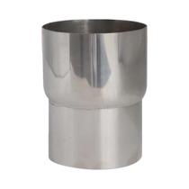 Adaptador Universal De Ponteira De Escape Em Aço Inoxidável 54mm Para 80mm Redutor Reto Para