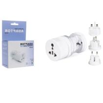 Adaptador Universal de Viagem Tomadas EU / UK / US / AU