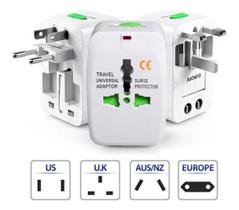 Adaptador Universal Forceline - Plugue Viagem 150 Países