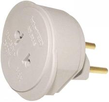 Adaptador Universal Interneed 10A/250V 2P Branco