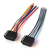 Adaptador Universal ISO Fêmea Para Rádio Automotivo: Kit De Conectores E Chicotes De Fiação