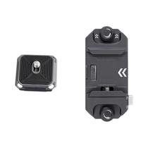 Adaptador Universal Para Câmera DSLR Com Placa De Liberação Rápida Arca Swiss E Suporte Para Tripé