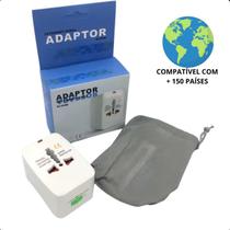 Adaptador Universal Profissional para Viagens Internacionais