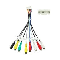 Adaptador Universal RCA De 20 Pinos Para Estéreo De Carro Android Com Slot Para Cartão SIM 4G