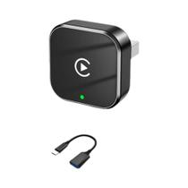 Adaptador Universal Sem Fio Android Auto LEXXSON Mini Box Para VW Toyota Nissan Honda Ford Benz 2025