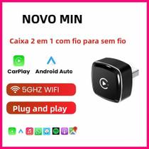 Adaptador Universal Sem Fio Android Auto LEXXSON Mini Box Para VW Toyota Nissan Honda Ford Benz 2025 Adaptador Universal Sem Fio Android Auto LEXXSON Mini Box Para VW Toyota Nissan Honda Ford Benz 2025