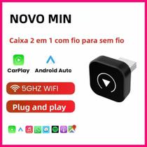 Adaptador Universal Sem Fio Android Auto LEXXSON Mini Box Para VW Toyota Nissan Honda Ford Benz 2025 Adaptador Universal Sem Fio Android Auto LEXXSON Mini Box Para VW Toyota Nissan Honda Ford Benz 2025