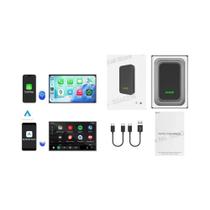 Adaptador Universal Sem Fio CarPlay Android Auto 2.4Ghz 5.8Ghz WiFi BT Conexão Automática Para Adaptador Universal Sem Fio CarPlay Android Auto 2.4Ghz 5.8Ghz WiFi BT Conexão Automática Para