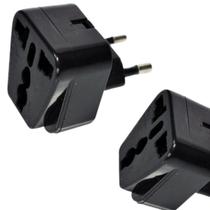 Adaptador Universal Tomada Ac Padrão Europeu Uk Para Brasil