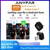Adaptador Universal Wireless CarPlay Android Auto Dongle USB Para VW Toyota Nissan Honda Ford Benz Adaptador Universal Wireless CarPlay Android Auto Dongle USB Para VW Toyota Nissan Honda Ford Benz