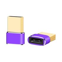 Adaptador USB 2.0 Macho para USB-C Fêmea - Carregador para iPhone 15/14/13 Pro Max