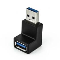 Adaptador usb 3.0 em l macho x femea pt mag